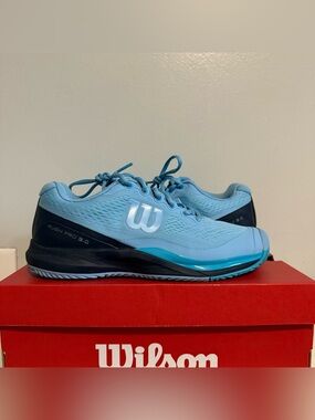 Wilson Tennis Court Women’s Blue Athletic Shoes